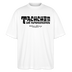 Berliner Begrüssung-TACHCHEN IHR FLITZPIEPEN-Oversized Unisex Bio T-Shirt - Weiß