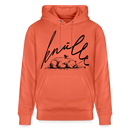 KNÜLLE - Unisex Bio-Hoodie - Hellrot
