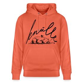 KNÜLLE - Unisex Bio-Hoodie - Hellrot