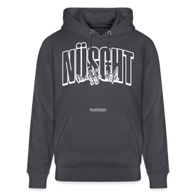 NÜSCHT MUSS ICK -Unisex Bio-Hoodie-2025 - Indigoblau