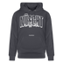 NÜSCHT MUSS ICK -Unisex Bio-Hoodie-2025 - Indigoblau