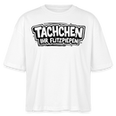 Berlin Shirt-TACHCHEN IHR FLITZPIEPEN-Frauen Boxy Bio-T-Shirt - Weiß