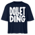 DOLLET DING-Frauen Boxy Bio-T-Shirt - Navy