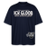 ICK GLOOB MEEN SCHWEIN PFEIFT!-Oversized Unisex Bio T-Shirt II - Navy