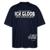 ICK GLOOB MEEN SCHWEIN PFEIFT!-Oversized Unisex Bio T-Shirt II - Navy