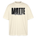 MOTTE UND MAUSI-Oversized Unisex Bio T-Shirt - Weißgrau