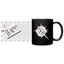 WATN? NÜSCHT!-Panoramatasse - Schwarz