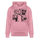 Berlin Souvenir Hoodie -DIT IS SO! – Unisex Bio-Hoodie mit Berliner Bär - Lila Traum