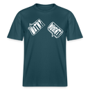 WATN? NÜSCHT!-Relaxed Fit Unisex Bio-T-Shirt - Dunkles Petrol