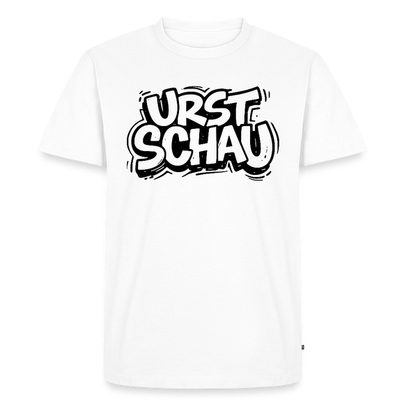 Ostalgie-Männer Premium bio T-Shirt - Weiß
