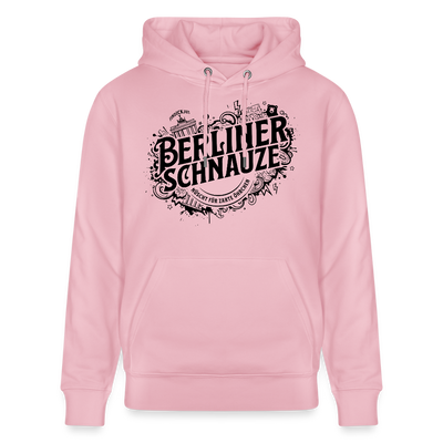 BERLINER SCHNAUZE als Souvenir-Unisex Bio-Hoodie II - Hellrosa