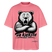 Da kiekste, wa?-Oversized Unisex Bio T-Shirt - Pink 