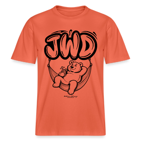 JWD-BERLIN-RELAXED FIT Unisex Organic T-Shirt - Hellrot