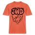 JWD-BERLIN-RELAXED FIT Unisex Organic T-Shirt - Hellrot