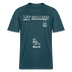 DIT ESKALIERT EH-Relaxed Fit Unisex Bio-T-Shirt - Dunkles Petrol