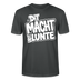 Berlin Shirt mit echt Berliner Spruch-DIT MACHT URST LUNTE-Unisex BIO T-Shirt - Anthrazit