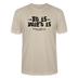 Berliner Schnauze trifft Berliner Gelassenheit-ET IS WIE'T IS-Unisex T-Shirt - Beige