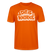DIT IS KNORKE-Unisex T-Shirt Bio mit Berliner Schnauze - Tieforange