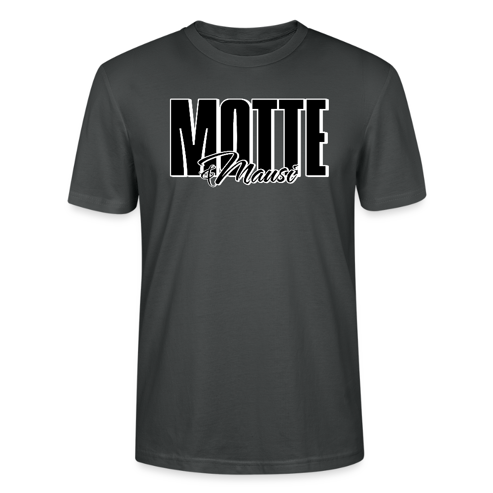 MOTTE UND MAUSI-Unisex T-Shirt Bio - Anthrazit