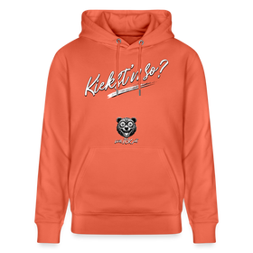 KIEKST'N SO?-Unisex Bio-Hoodie II - Hellrot