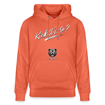 KIEKST'N SO?-Unisex Bio-Hoodie II - Hellrot