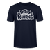 DIT IS KNORKE-Unisex T-Shirt Bio mit Berliner Schnauze - Navy