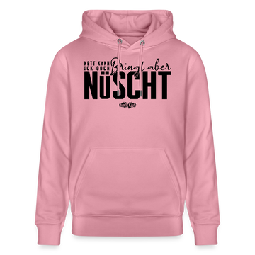 NETT KANN ICK OOCH. Berliner Spruch-Unisex Bio-Hoodie - Lila Traum