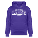 Berliner Spruch-FISIMATENTEN-Unisex Bio-Hoodie II - Purple Love 