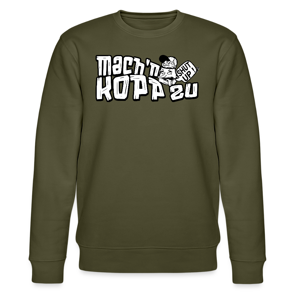 MACH'N KOPP ZU-Unisex Bio-Sweatshirt - Khaki