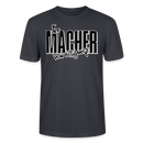 DER MACHER VON DIT JANZE - Unisex T-Shirt  BIO - Dunkles Graublau