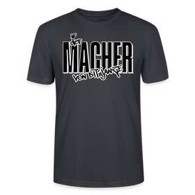 DER MACHER VON DIT JANZE - Unisex T-Shirt  BIO - Dunkles Graublau