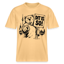 Berlin Souvenir Shirt-DIT IS SO!-RELAXED FIT Unisex Organic T-Shirt - Hellgelb