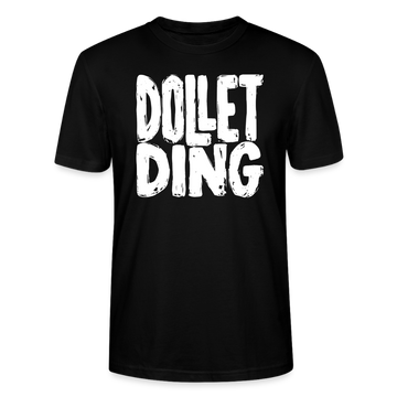 Berlin Shirt-DOLLET DING-Unisex T-Shirt - Schwarz