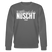 Berliner Spruch-NETT KANN ICK OOCH-Unisex Bio-Sweatshirt - Anthrazit