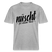 Berlin Shirt-NÜSCHT FÜR SCHWACHE NERVEN- RELAXED FIT Unisex Organic T-Shirt mit Berliner Spruch - Grau meliert