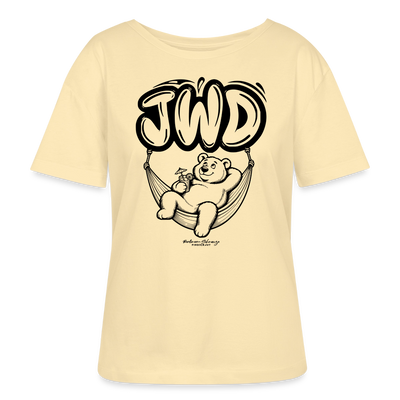 JWD-Berlin-Rundhals Frauen Bio-T-Shirt - Creme