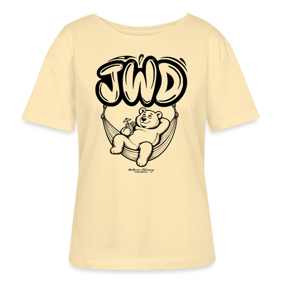 JWD-Berlin-Rundhals Frauen Bio-T-Shirt - Creme