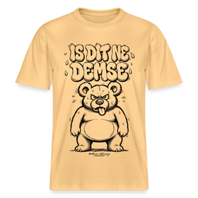 Berliner Sommer-IS DIT NE DEMSE-RELAXED FIT Unisex Organic T-Shirt - Hellgelb