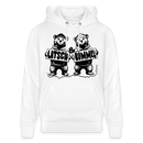 LATSCH & BOMMEL-Unisex Bio-Hoodie - Weiß