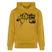 Berliner Spruch- MACH 'N ABJANG -Unisex Bio-Hoodie - Ocker