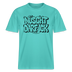 Berlin Shirt-NÜSCHT DARF ICK-RELAXED FIT Unisex Organic T-Shirt - Poolblau