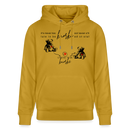 BERLINER KNORKE-Unisex Bio-Hoodie - Ocker