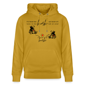BERLINER KNORKE-Unisex Bio-Hoodie - Ocker