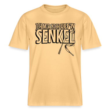 JEH MIR NICH UFFN SENKEL-Relaxed Fit Unisex Bio-T-Shirt - Hellgelb