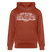 Berliner Spruch-FISIMATENTEN-Unisex Bio-Hoodie II - Terrakotta