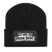 ICK HAB DIE FAXEN DICKE-Recycelte Patch Beanie - Schwarz