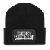 ICK HAB DIE FAXEN DICKE-Recycelte Patch Beanie - Schwarz