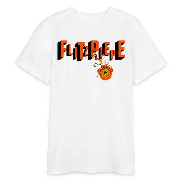 FLITZPIEPE - Bio Teenager T-Shirt MINI CREATOR - Weiß