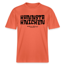 KANNSTE KNICKEN- RELAXED FIT Unisex Organic T-Shirt mit echt Berliner Schnauze - Hellrot