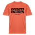 KANNSTE KNICKEN- RELAXED FIT Unisex Organic T-Shirt mit echt Berliner Schnauze - Hellrot